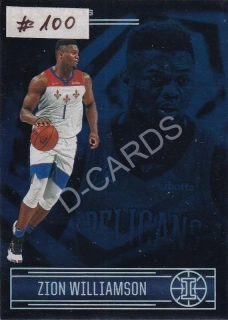 2020-21 Panini Illusions Emerald #116 Zion Williamson