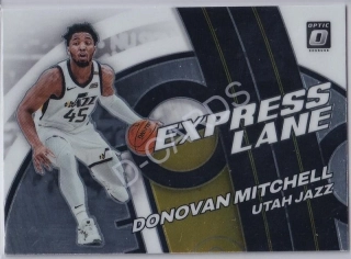 2021-22 Donruss Optic Express Lane #8 Donovan Mitchell