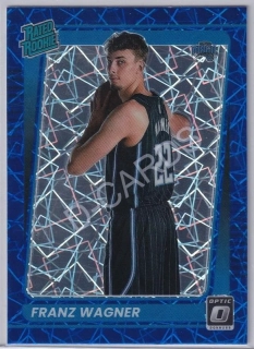 2021-22 Donruss Optic Blue Velocity #185 Franz Wagner RC