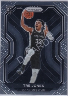 2020-21 Panini Prizm #291 Tre Jones RC