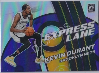 2021-22 Donruss Optic Express Lane Purple #25 Kevin Durant