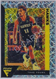 2020-21 Panini Flux Laser #1 Trae Young