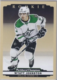 2022-23 Parkhurst Champions #316 Wyatt Johnston SP RC
