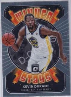 2021-22 Donruss Optic Winner Stays #17 Kevin Durant