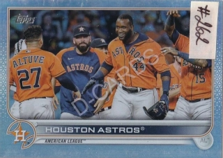 2022 Topps Rainbow Foil #136 Houston Astros Team Card