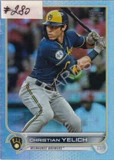 2022 Topps Rainbow Foil #288 Christian Yelich