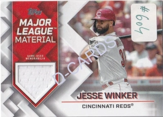 2022 Topps Major League Materials #MLMJW Jesse Winker