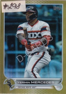 2022 Topps Gold Foil #141 Yermin Mercedes