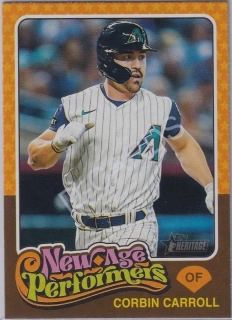 2024 Topps Heritage New Age Performers #NAP8 Corbin Carroll