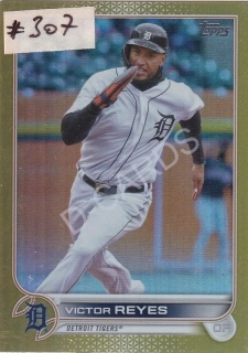 2022 Topps Gold Foil #252 Victor Reyes