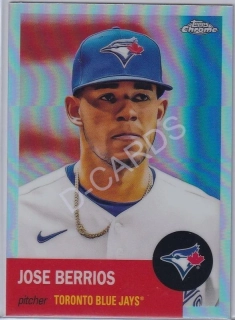 2022 Topps Chrome Platinum Anniversary Refractors #418 Jose Berrios