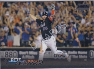 2023 Stadium Club Black Foil #145 Pete Alonso