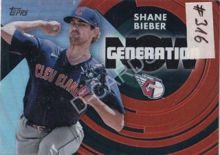 2022 Topps Generation Now #GN13 Shane Bieber