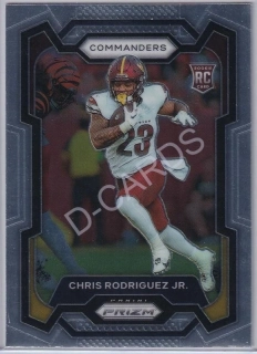 2023 Panini Prizm #398 Chris Rodriguez Jr. RC