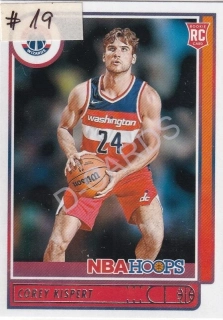 2021-22 Hoops #212 Corey Kispert RC