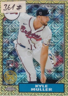 2022 Topps '87 Topps Silver Pack Chrome #T87C35 Kyle Muller