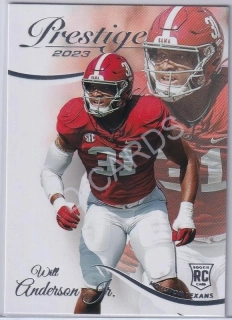 2023 Prestige #387 Will Anderson Jr. RC