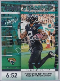 2023 Prestige Time Stamped #7 Rayshawn Jenkins